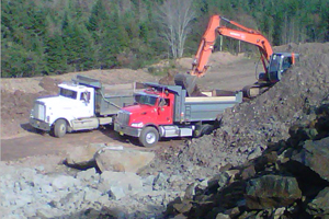 Loading the trucks loading trucks